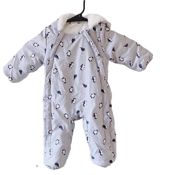 H&M Other - NWOT Double zipper padded overall